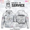 Personalized San Francisco 49ers Arctic Camo 2024 Salute To Service Club Hoodie