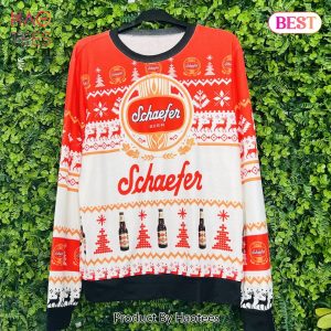 Personalized Schaefer Beer Ugly Christmas Sweater