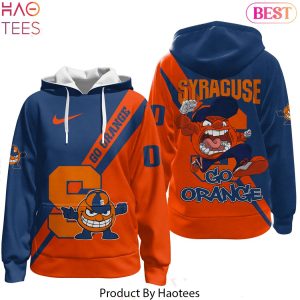 Personalized Syracuse Orange Go Orange Design Hoodie