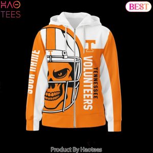 Personalized Tennessee Volunteers Football Go Vols Zip Hoodie
