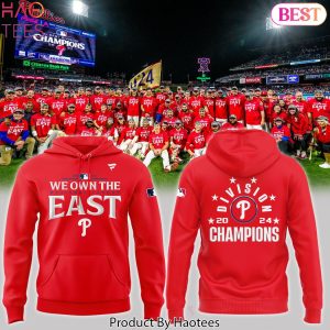 Philadelphia Phillies 2024 National League East Champions Hoodie