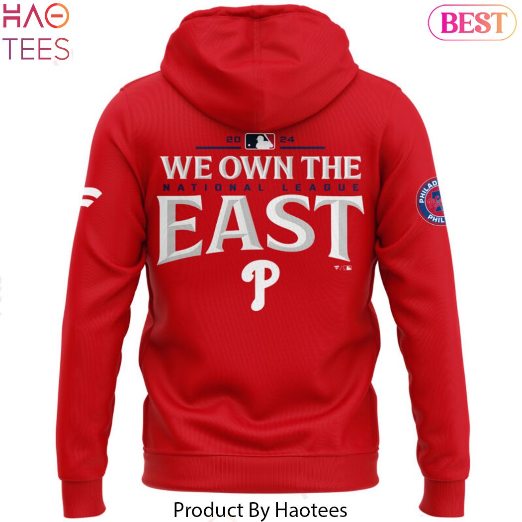Philadelphia Phillies 2024 We Own The National League East Champions Hoodie Philadelphia Phillies 2024 We Own The National League East Champions Hoodie