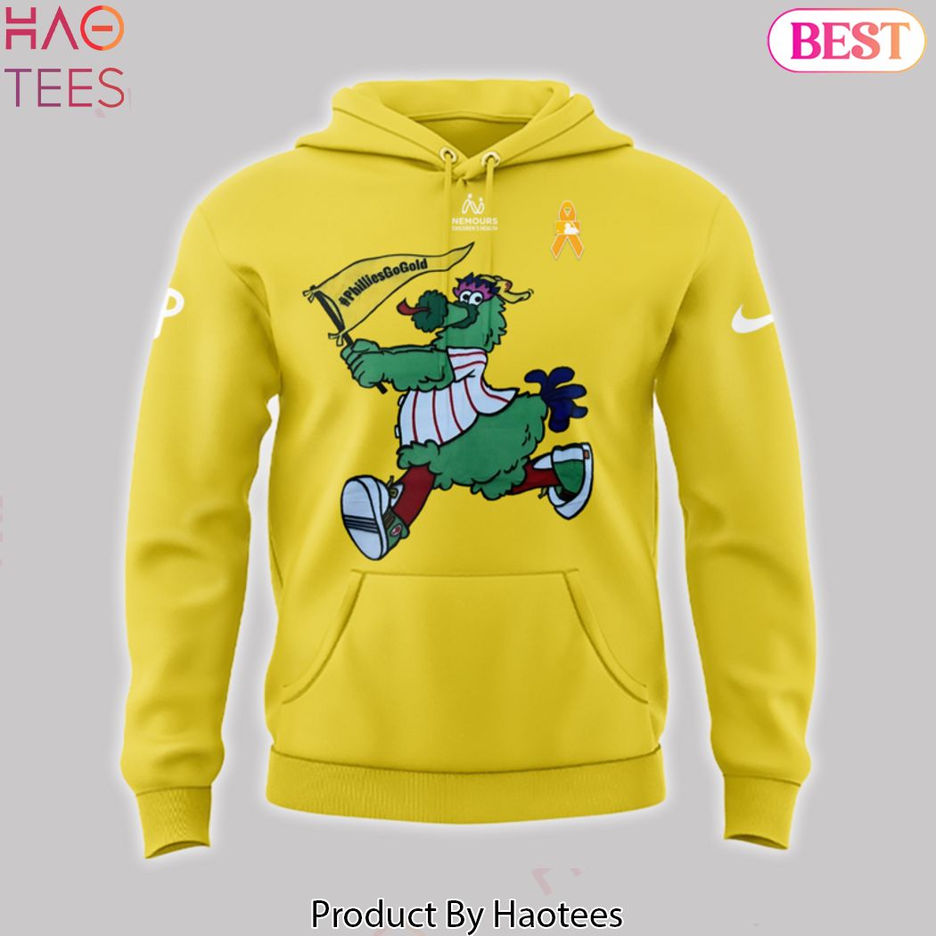 Philadelphia Phillies Childhood Cancer Awareness Hoodie Philadelphia Phillies Childhood Cancer Awareness Hoodie