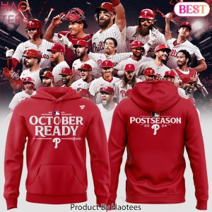 Postseason Locker Room Philadelphia Phillies Red Design Hoodie Postseason Locker Room Philadelphia Phillies Red Design Hoodie