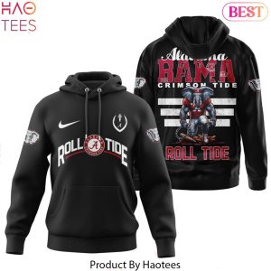 Roll Tide Alabama Crimson Tide Hoodie – Black
