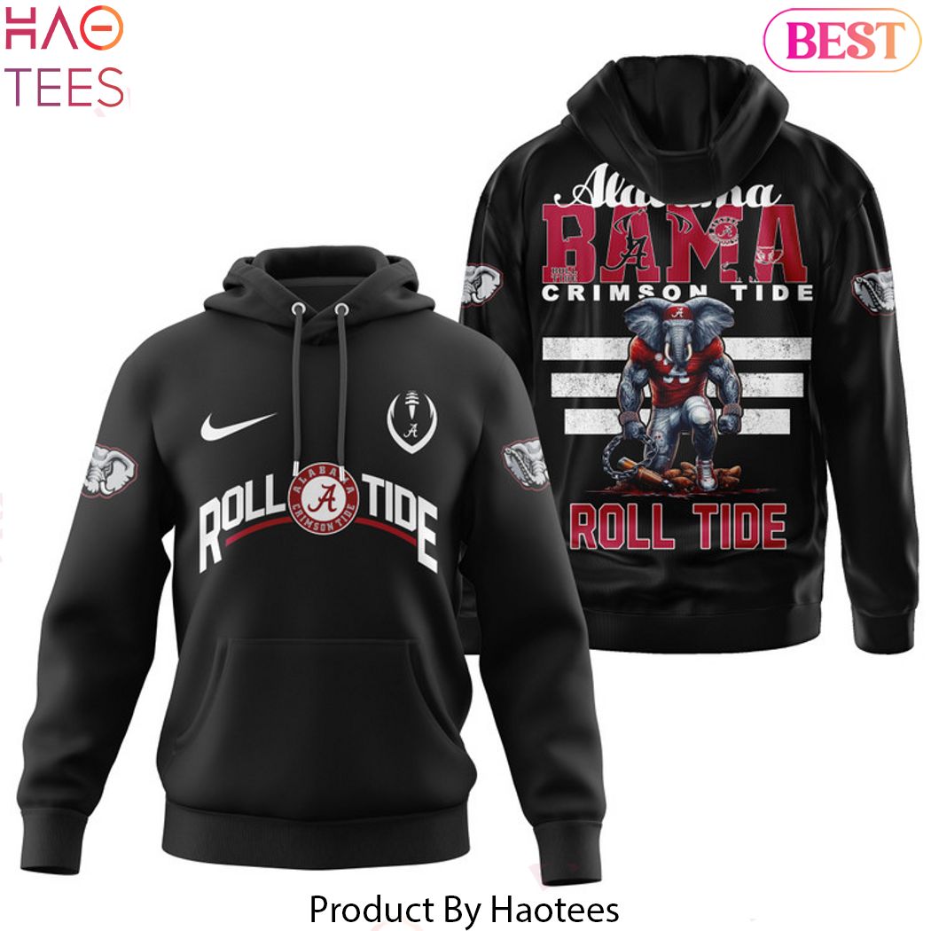 Roll Tide Alabama Crimson Tide Hoodie - Black Roll Tide Alabama Crimson Tide Hoodie - Black