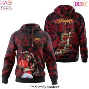 I Cant Drive 55 Signature Sammy Hagar Design Hoodie