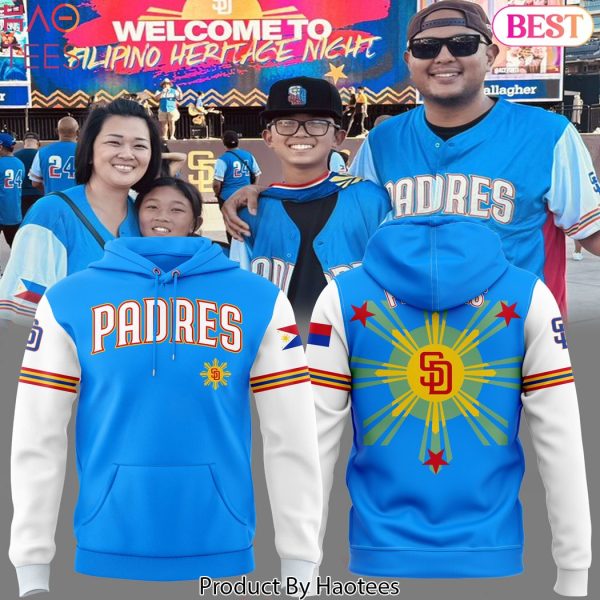 San Diego Padres Filipino Heritage Night Design Design Hoodie