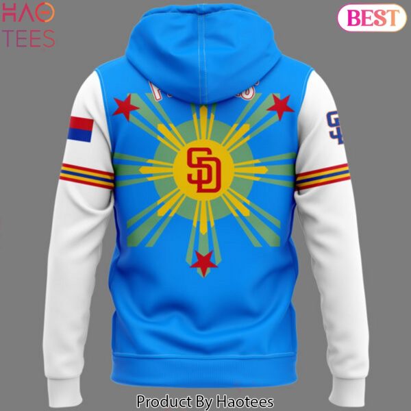 San Diego Padres Filipino Heritage Night Design Design Hoodie