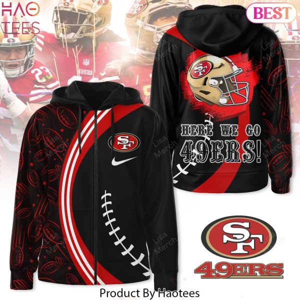 San Francisco 49ers Here We Go 49ers Zip Hoodie
