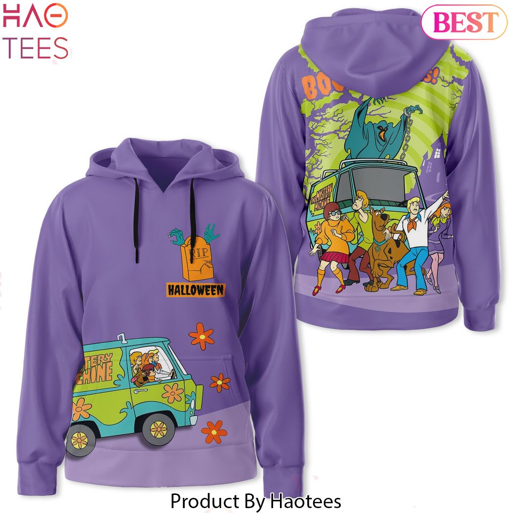 Scooby-Doo Halloween Boo Zoinks Design Hoodie Scooby-Doo Halloween Boo Zoinks Design Hoodie