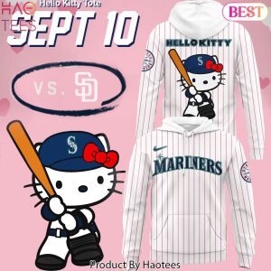 Seattle Mariners x Hello Kitty Design Hoodie