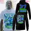 Seattle Seahawks Tariq Woolen 27 Design Hoodie – Black