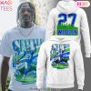 Seattle Seahawks Tariq Woolen 27 Design Hoodie – Black