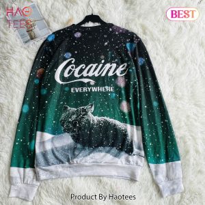 Snow Cat Cocaine Everywhere Premium Sweater