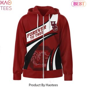 South Carolina Gamecocks Forever To Thee Design Zip Hoodie – Red