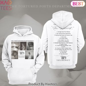 Taylor Swift The Tortured Poets Department Design Hoodie