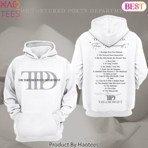 The Tortured Poets Department Taylor Swift Design Hoodie