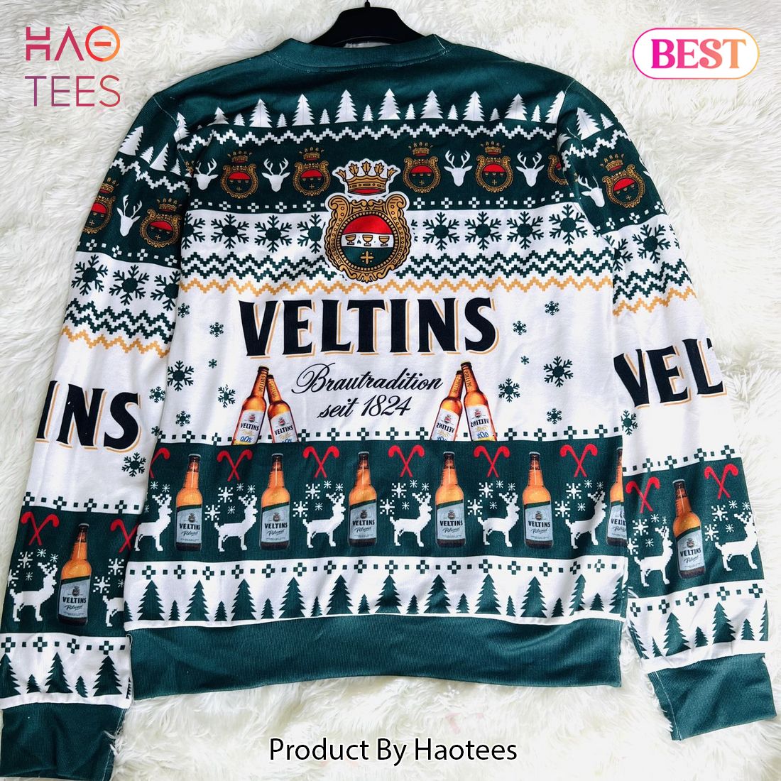 Veltins Brau Tradition Seit 1824 3D Christmas Sweater Veltins Brau Tradition Seit 1824 3D Christmas Sweater