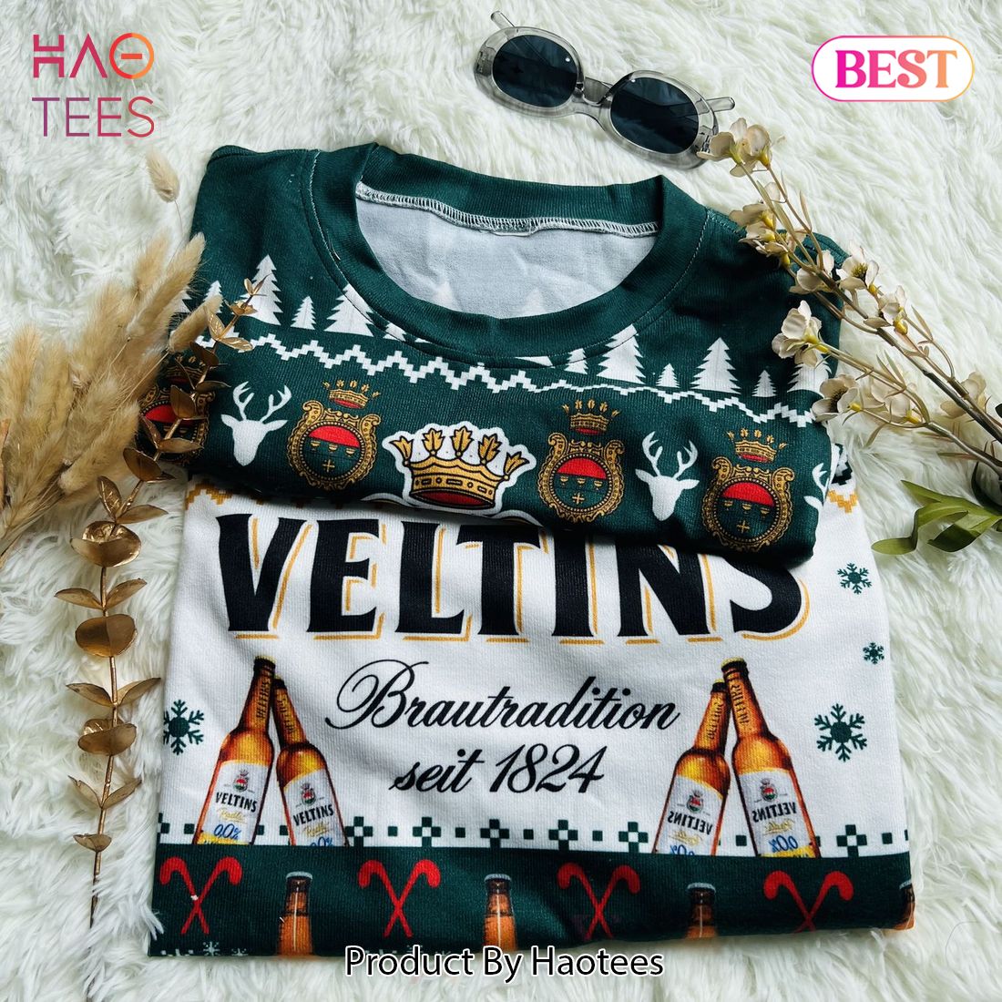 Veltins Brau Tradition Seit 1824 3D Christmas Sweater Veltins Brau Tradition Seit 1824 3D Christmas Sweater