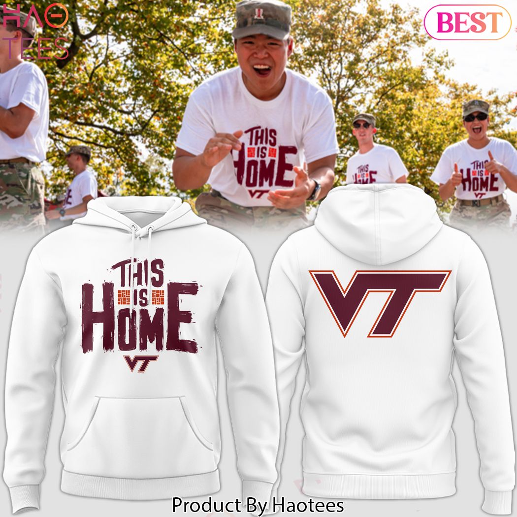 Virginia Tech Hokies Football This Is Home Hoodie Virginia Tech Hokies Football This Is Home Hoodie