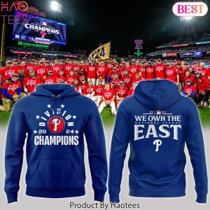 Your 2024 National League East Champions Philadelphia Phillies Hoodie – Blue
