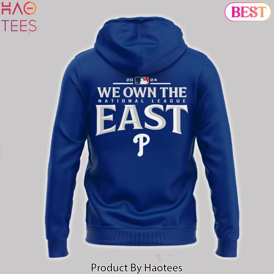 Your 2024 National League East Champions Philadelphia Phillies Hoodie - Blue Your 2024 National League East Champions Philadelphia Phillies Hoodie - Blue