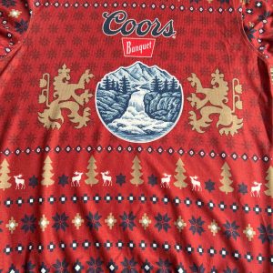 Coors Banquet Ugly Christmas Sweater