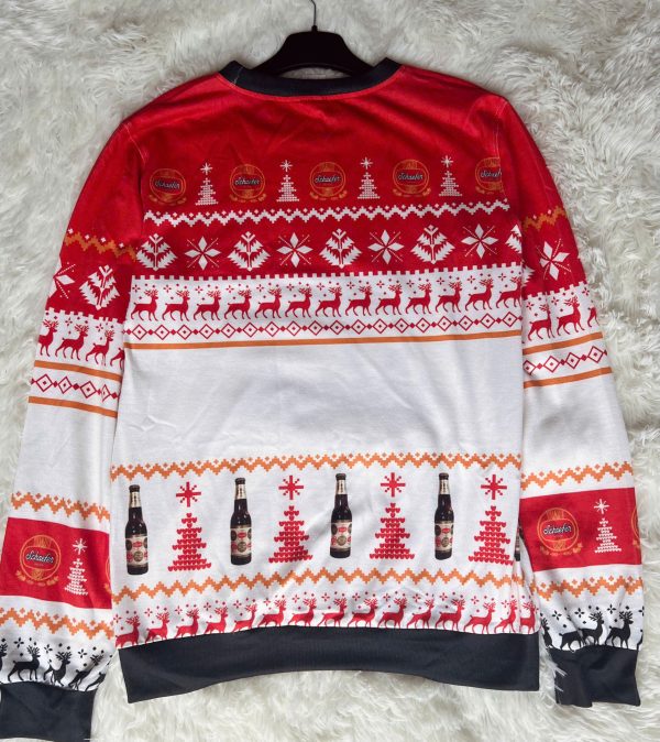 Personalized Name Schaefer Beer Christmas Gift Ugly Christmas Sweater