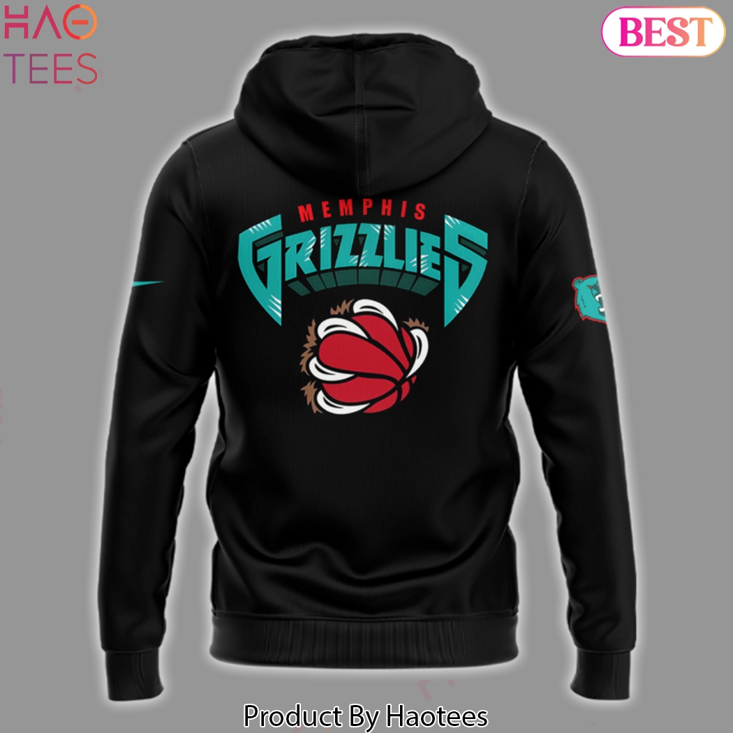 1995-2024 30 Seasons Memphis Grizzlies Black Hoodie 1995-2024 30 Seasons Memphis Grizzlies Black Hoodie
