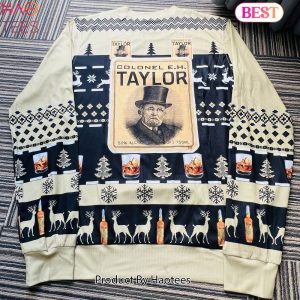 Colonel Eh Taylor Ugly Christmas Sweater