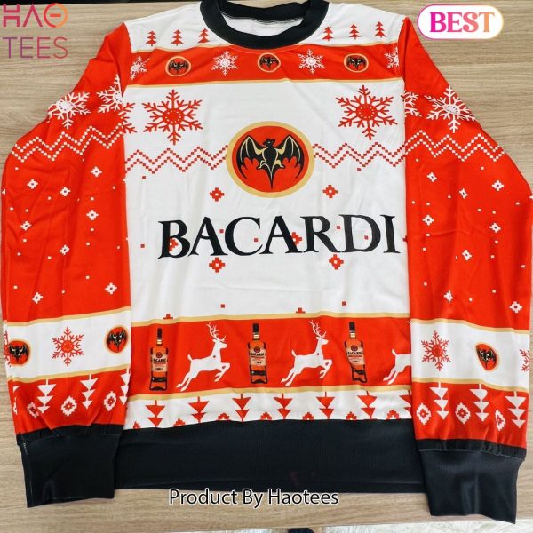 Personalized Name Bacardi Ugly Christmas Sweater