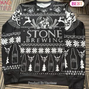 2024 Stone Brewing Beer Christmas 3D Sweater