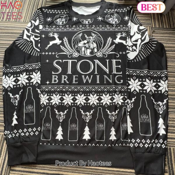 2024 Stone Brewing Beer Christmas 3D Sweater
