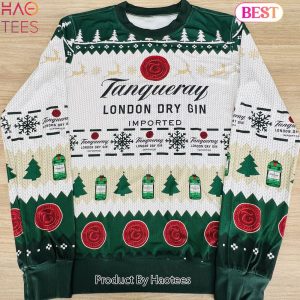 Tanqueray London Dry Gin Imported Ugly Christmas Sweater