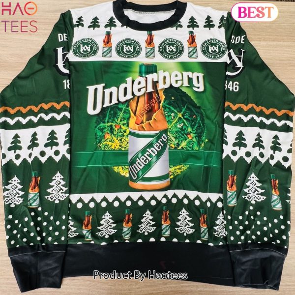 2024 Underberg Funny 3D Printed Christmas Ugly Sweatshirt