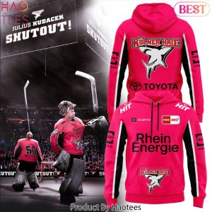 2023 Kolner Haie Logo Design Hoodie – Pink