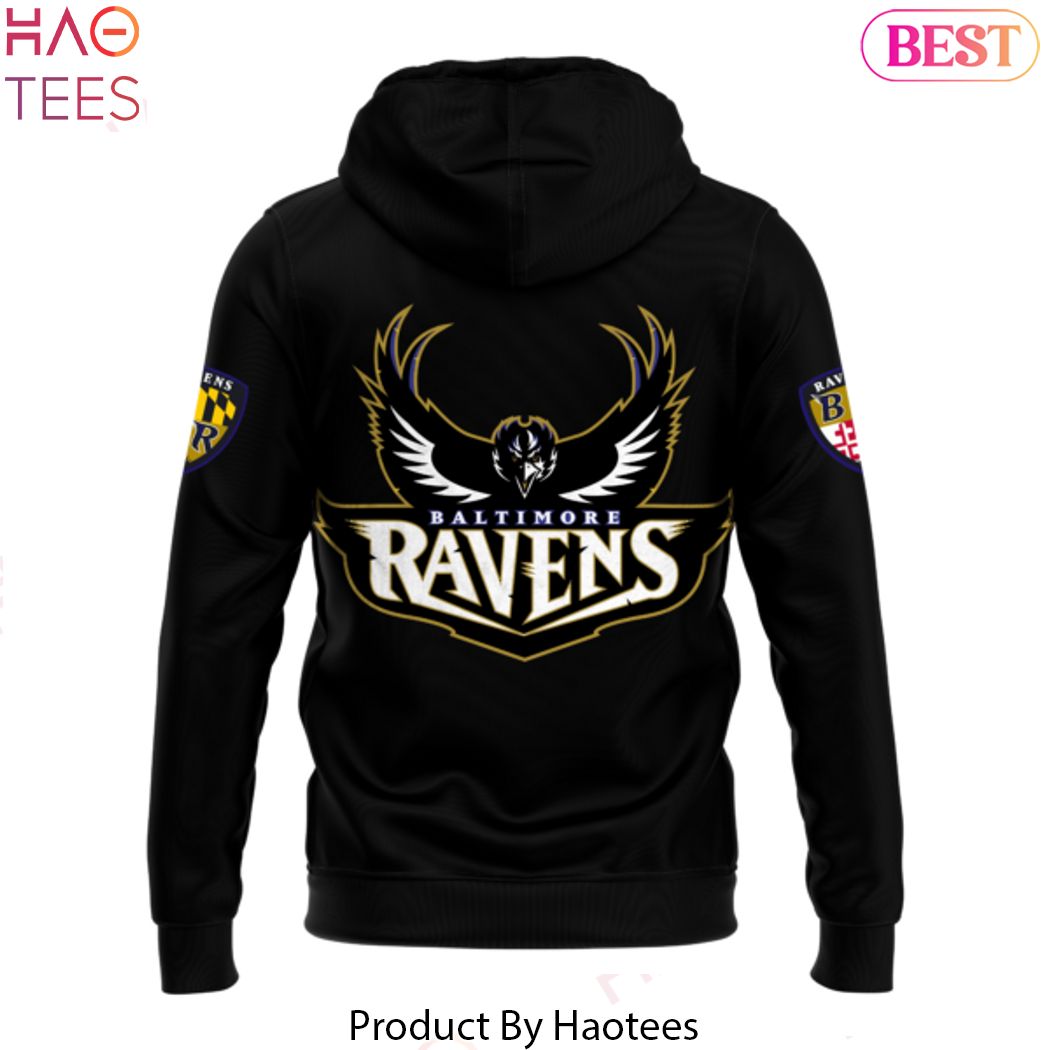 2024 Baltimore Ravens Alternate Helmet Pullover Hoodie 2024 Baltimore Ravens Alternate Helmet Pullover Hoodie