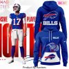 2024 Buffalo Bills White Game Player Hoodie