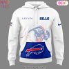 2024 Buffalo Bills White Game Player Hoodie