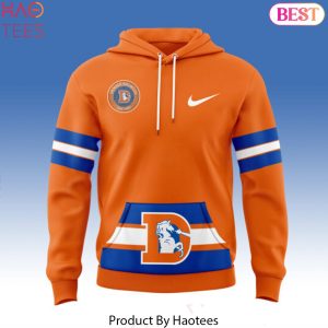 2024 Denver Broncos Throwback Design Hoodie