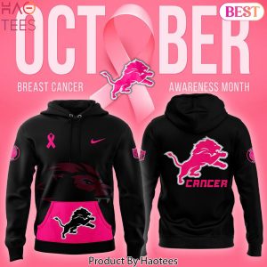 2024 Detroit Lions Breast Cancer Awareness Hoodie