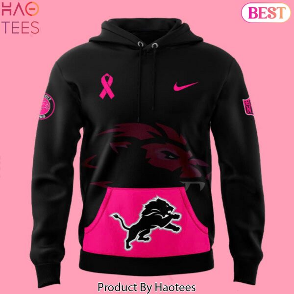 2024 Detroit Lions Breast Cancer Awareness Hoodie