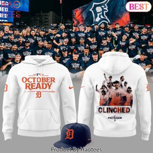2024 Detroit Tigers Postseason Locker Room Hoodie – White
