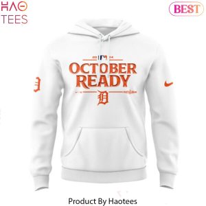 2024 Detroit Tigers Postseason Locker Room Hoodie – White