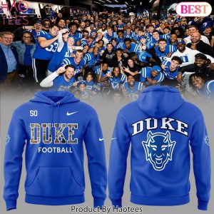 2024 Duke Blue Devils Football Hoodie – Blue