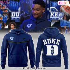2024 Duke Blue Devils Logo Hoodie – Blue