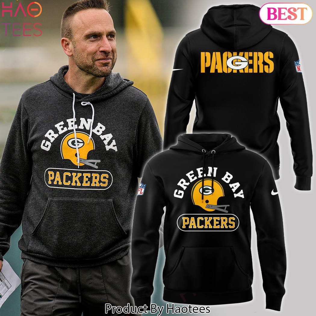 2024 Green Bay Packers Logo Hoodie - Black 2024 Green Bay Packers Logo Hoodie - Black