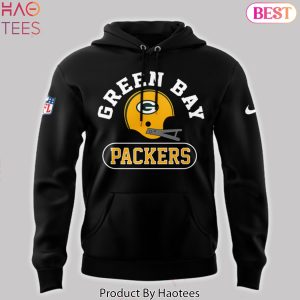 2024 Green Bay Packers Logo Hoodie – Black
