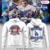 2024 Los Angeles Dodgers World Series Champions Eight Times Hoodie – White